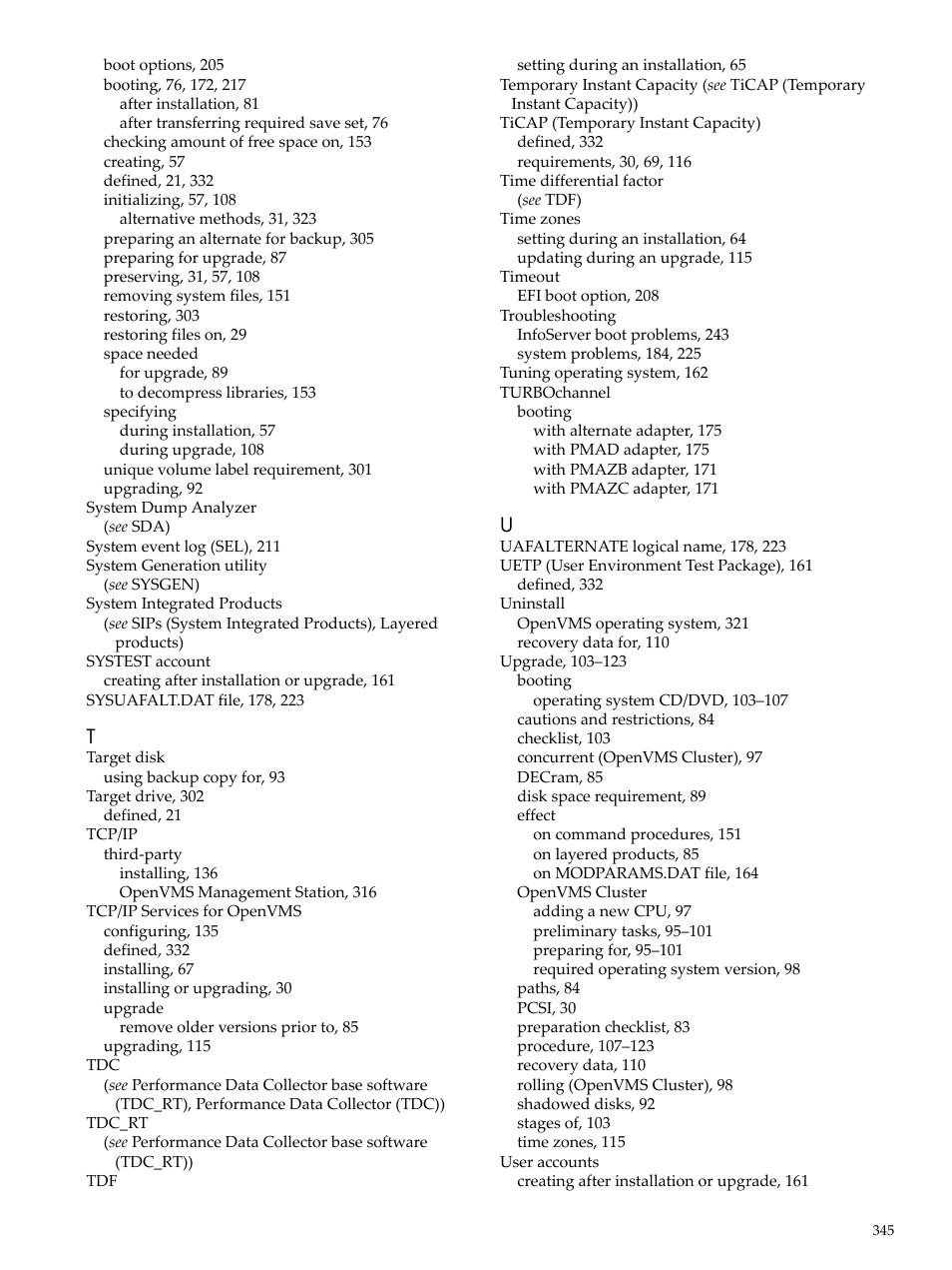 HP BA322 90087 User Manual | Page 345 / 346