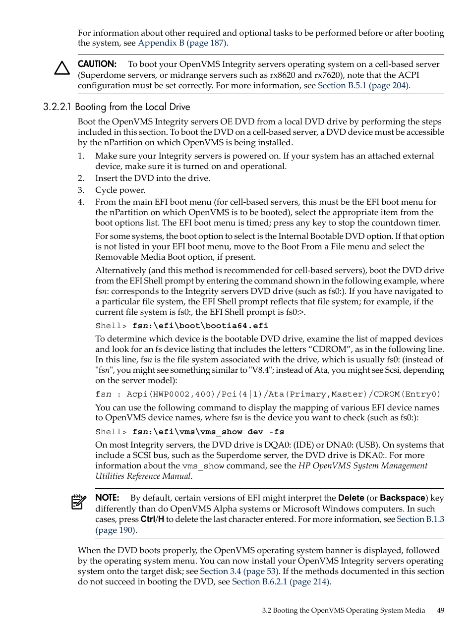 1 booting from the local drive | HP BA322 90087 User Manual | Page 49 / 346