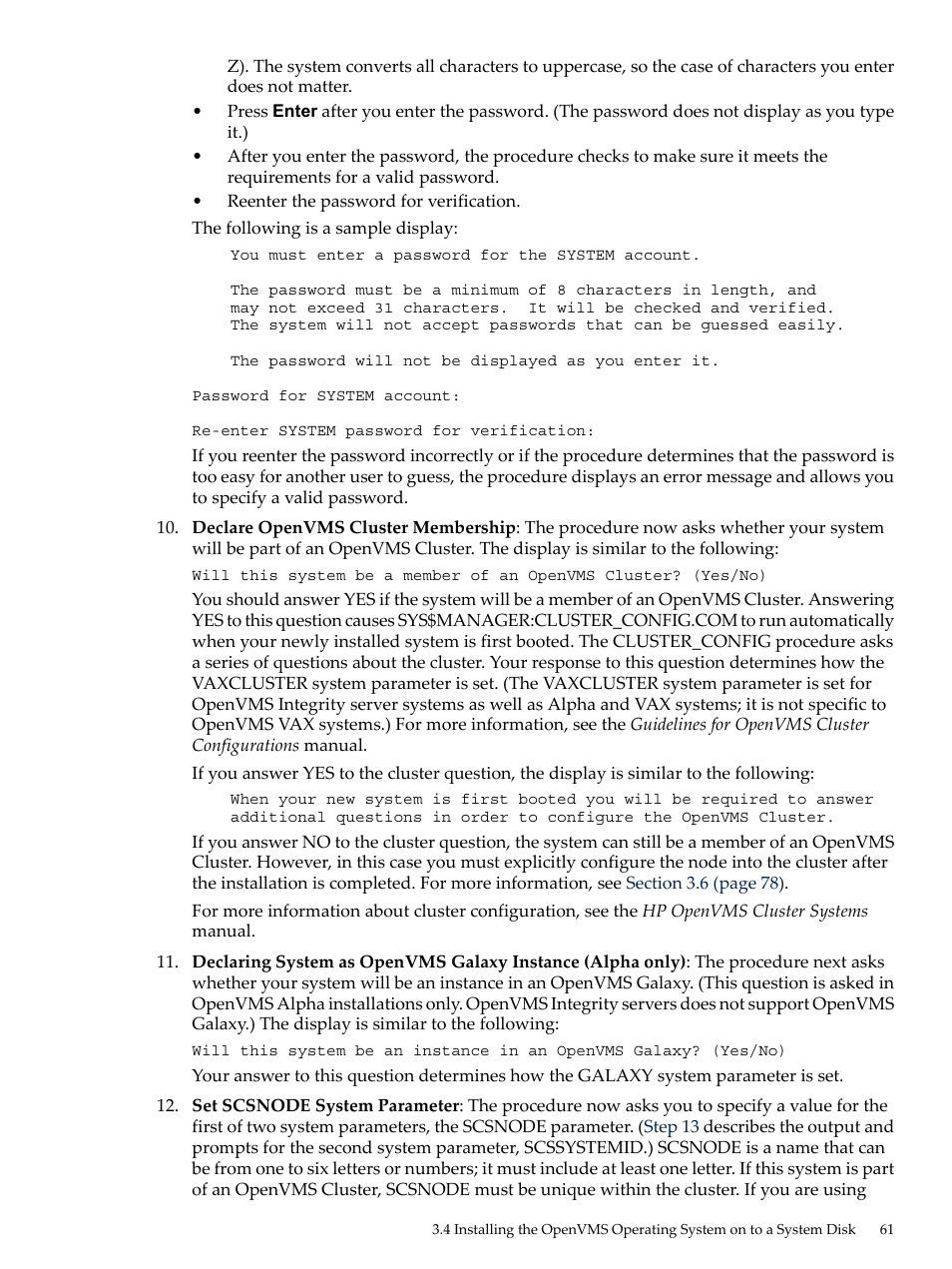 HP BA322 90087 User Manual | Page 61 / 346