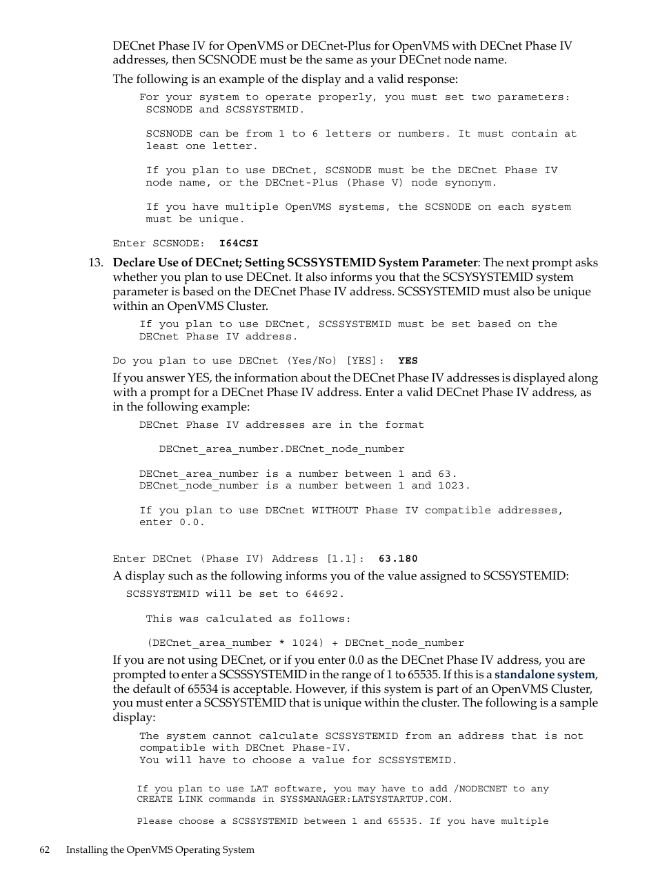 HP BA322 90087 User Manual | Page 62 / 346