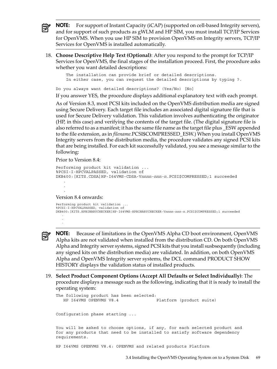 HP BA322 90087 User Manual | Page 69 / 346