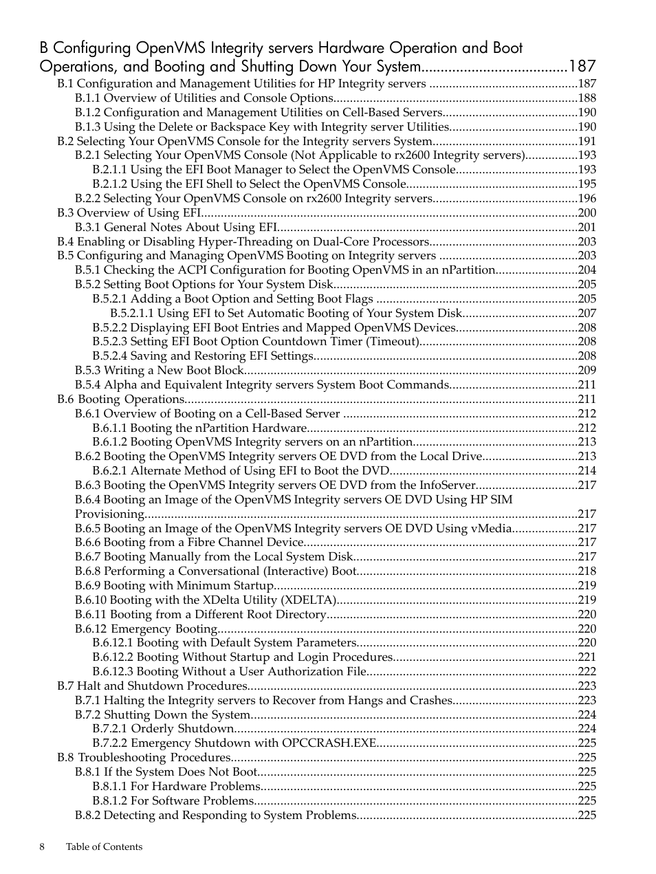 HP BA322 90087 User Manual | Page 8 / 346