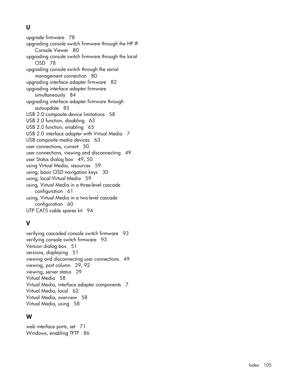 HP 409054-003 User Manual | Page 105 / 105
