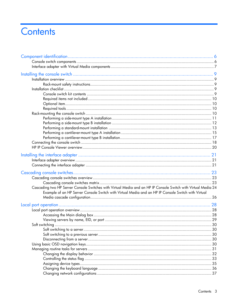 HP 409054-003 User Manual | Page 3 / 105