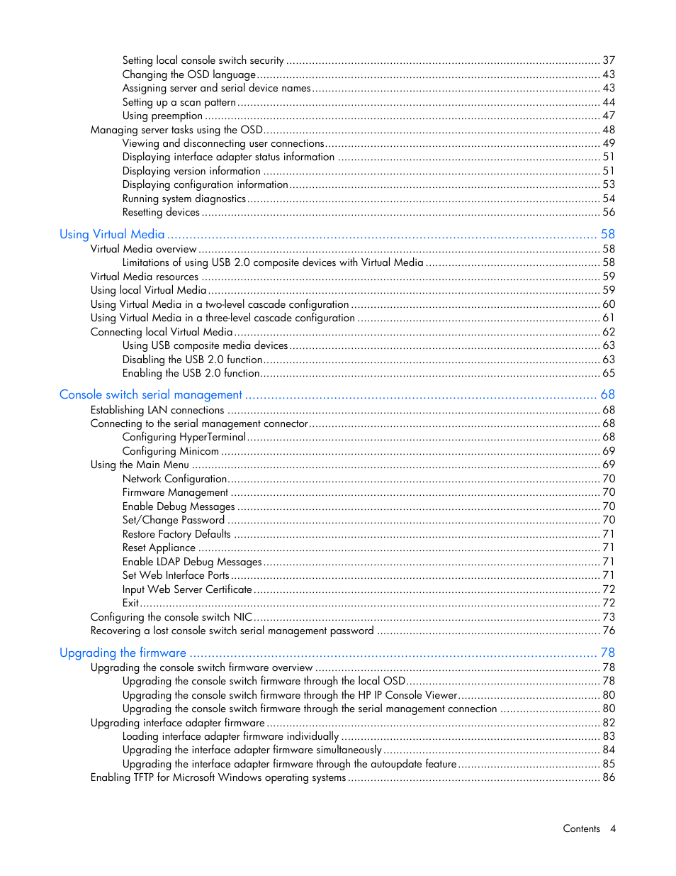 HP 409054-003 User Manual | Page 4 / 105