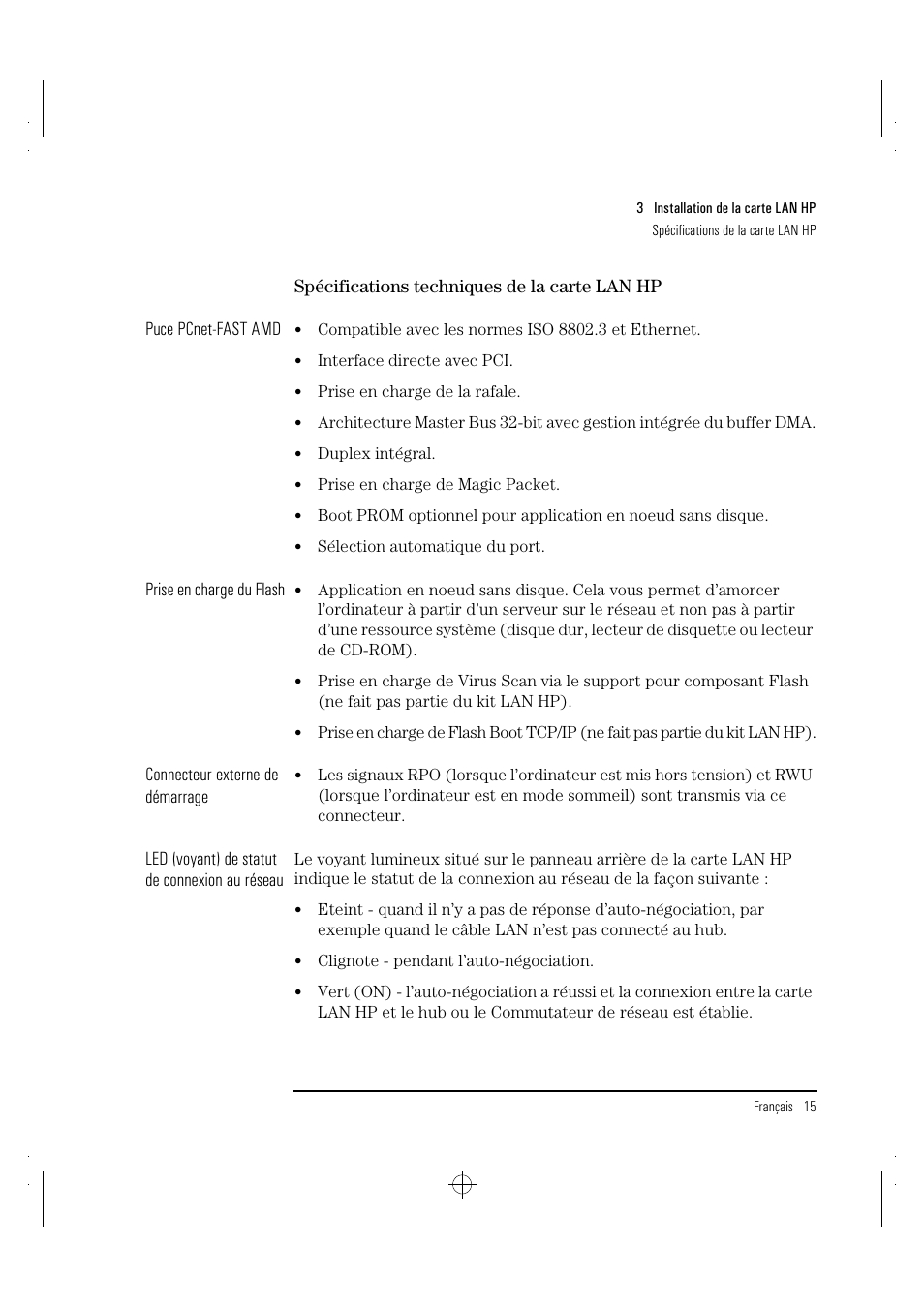 HP 100TX NightDIRECTOR/100 User Manual | Page 69 / 121