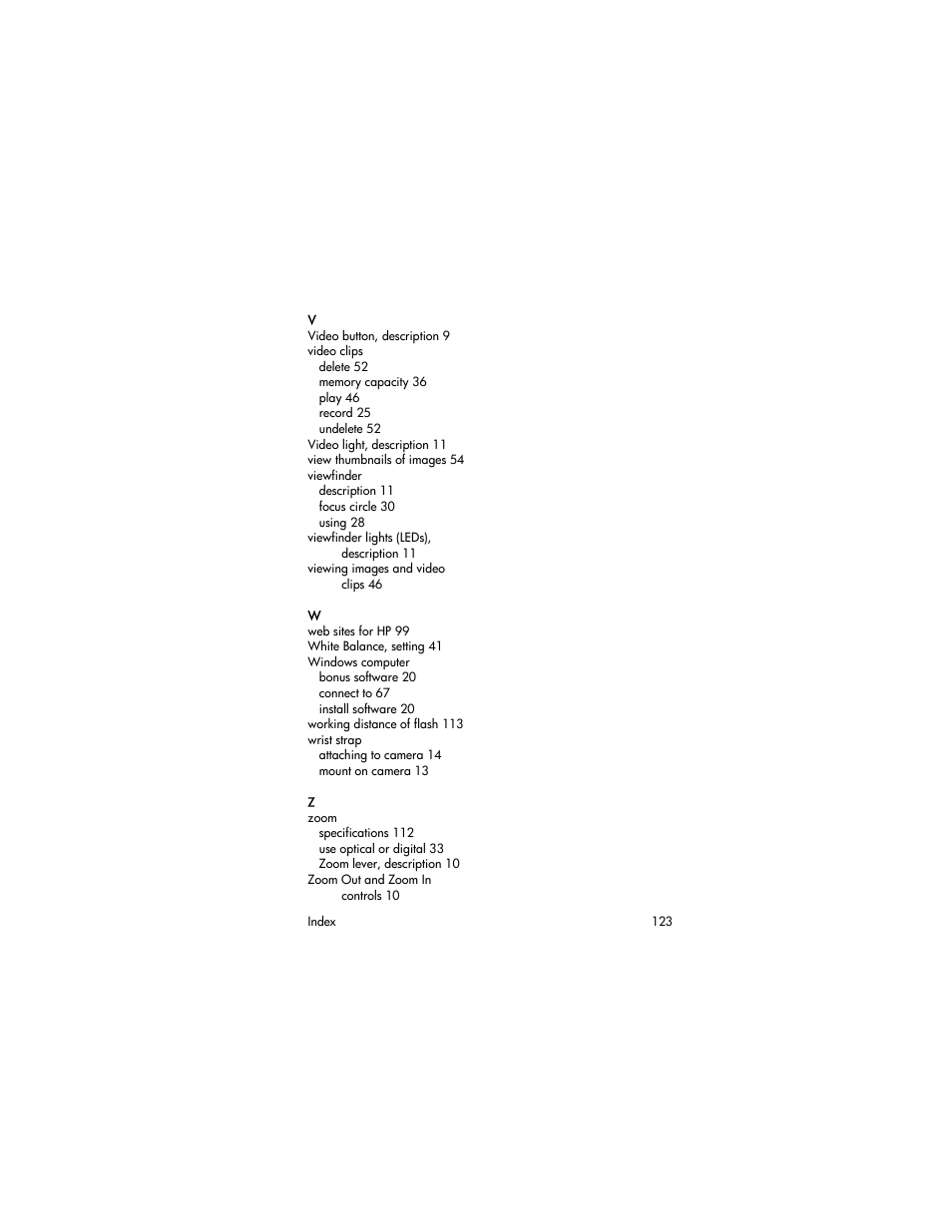 HP 630 series User Manual | Page 123 / 124
