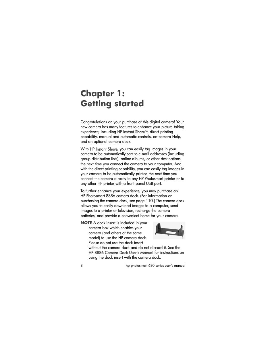 Chapter 1: getting started | HP 630 series User Manual | Page 8 / 124