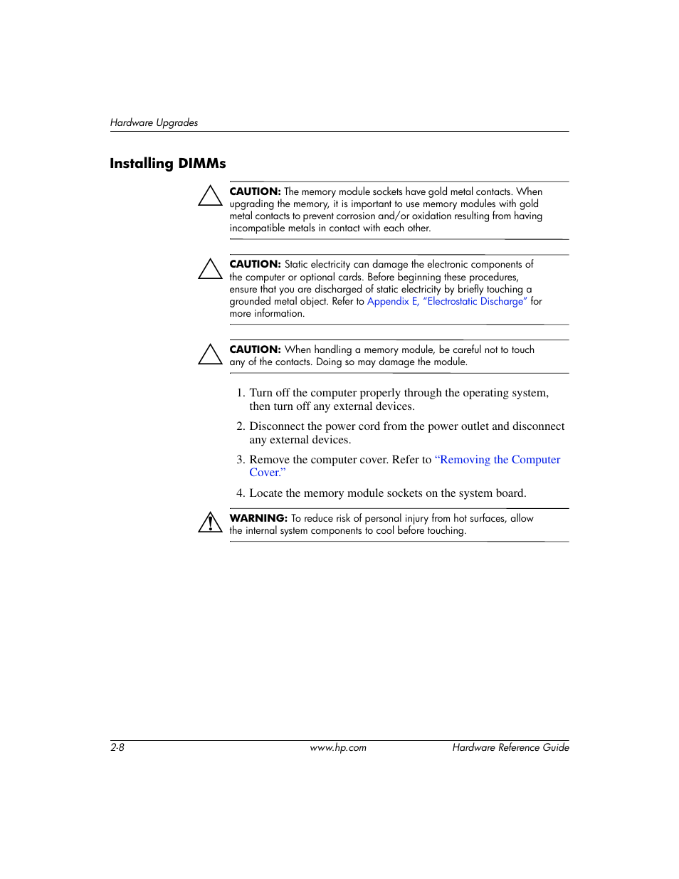 HP COMPAQ DC5100 User Manual | Page 18 / 55