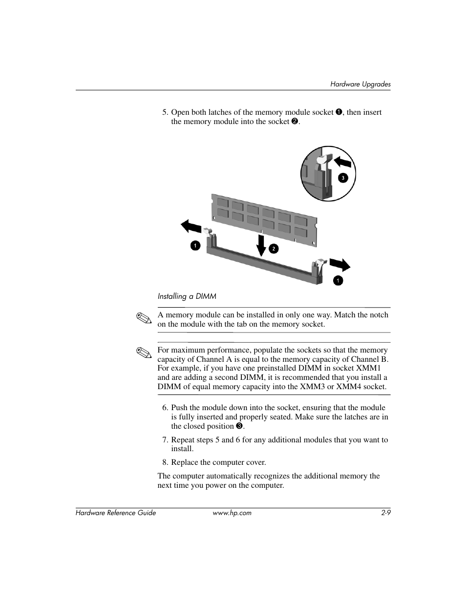 HP COMPAQ DC5100 User Manual | Page 19 / 55