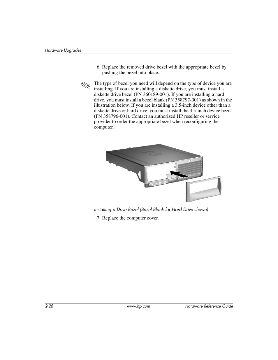 HP COMPAQ DC5100 User Manual | Page 38 / 55