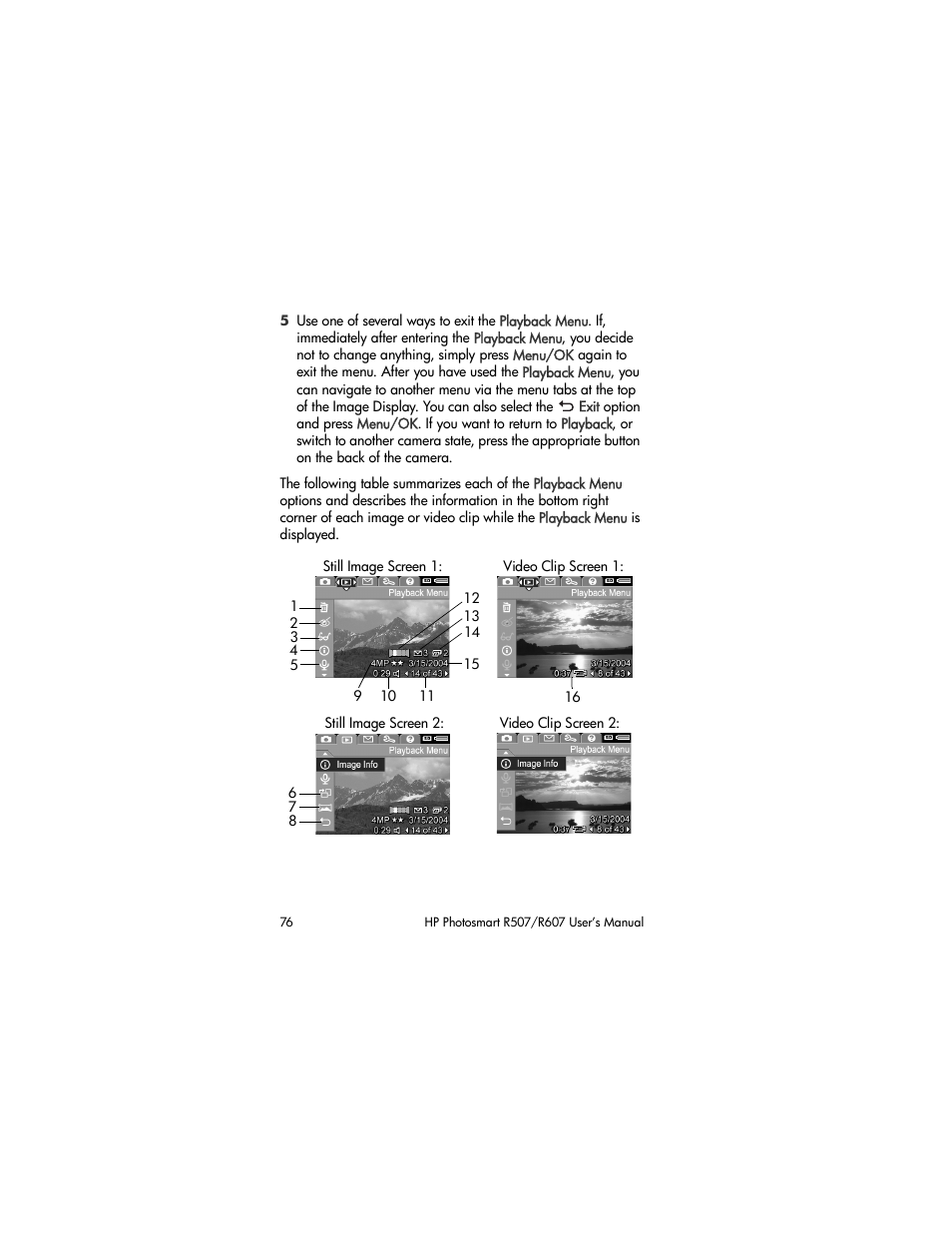 HP R507 User Manual | Page 76 / 179