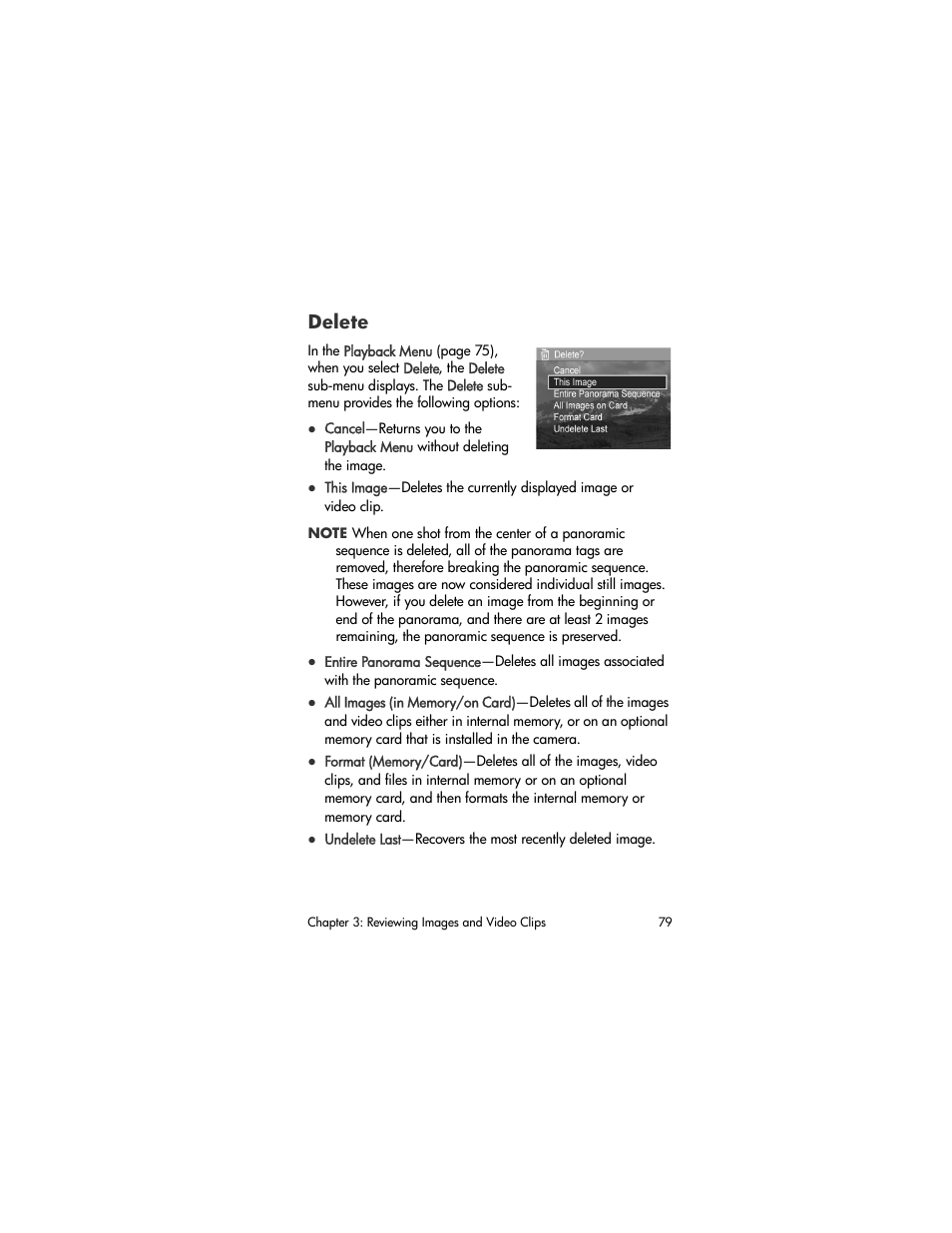 Delete | HP R507 User Manual | Page 79 / 179