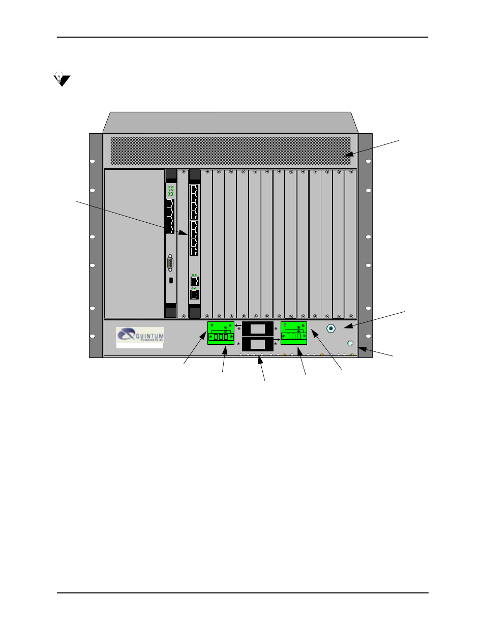 Rear (with dc power), Rear (with dc power) -6, Figure 2-4 tenor cms rear view - dc unit | HP 480-0005-00-15 User Manual | Page 30 / 185