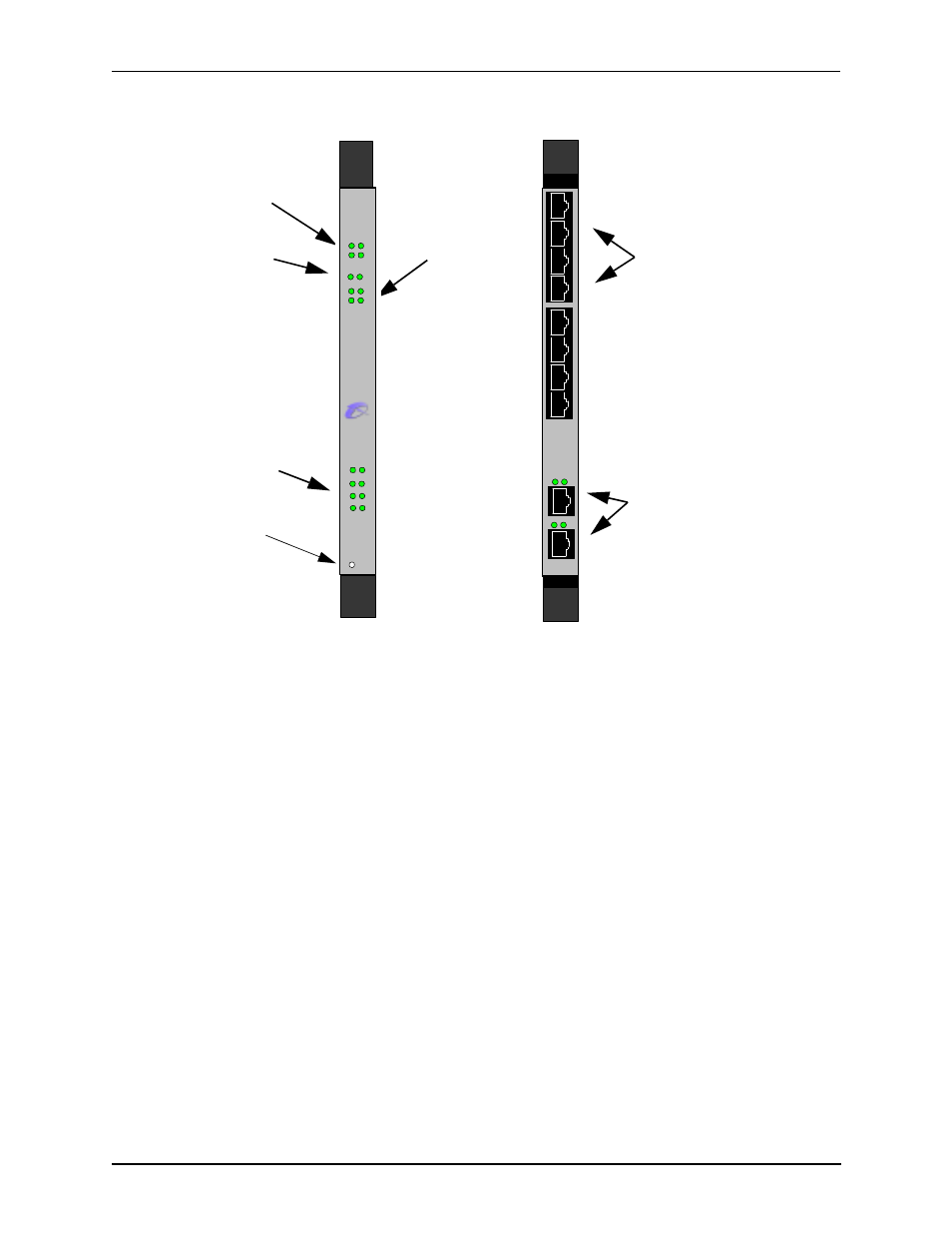 Figure 2-20 ds1 card, Hot swap led | HP 480-0005-00-15 User Manual | Page 47 / 185