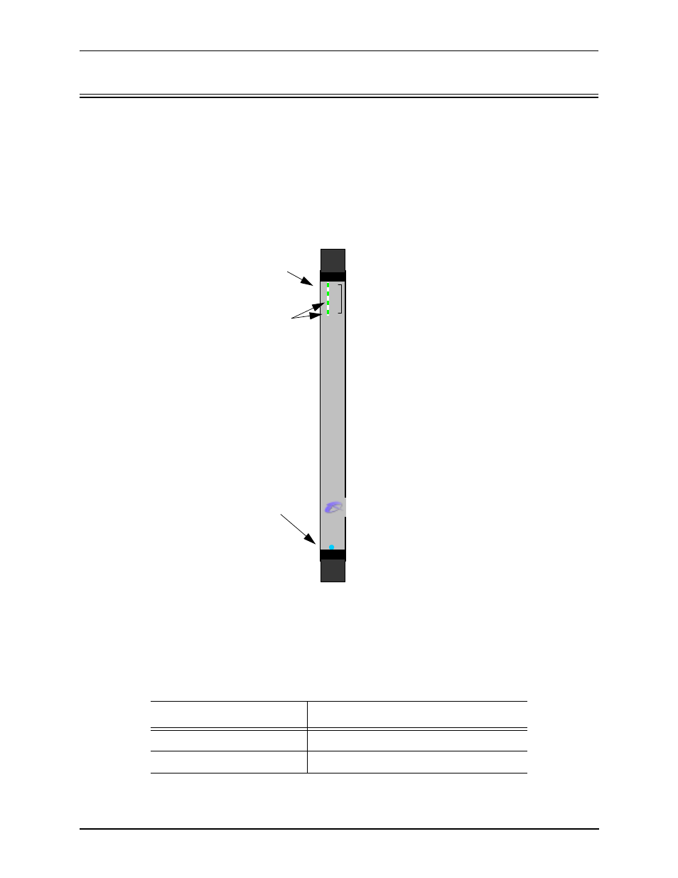 Dsp resource card, Dsp resource card -29, Figure 2-26 dsp card | Leds hot swap led, Each dsp bank contains an upper and lower led | HP 480-0005-00-15 User Manual | Page 53 / 185