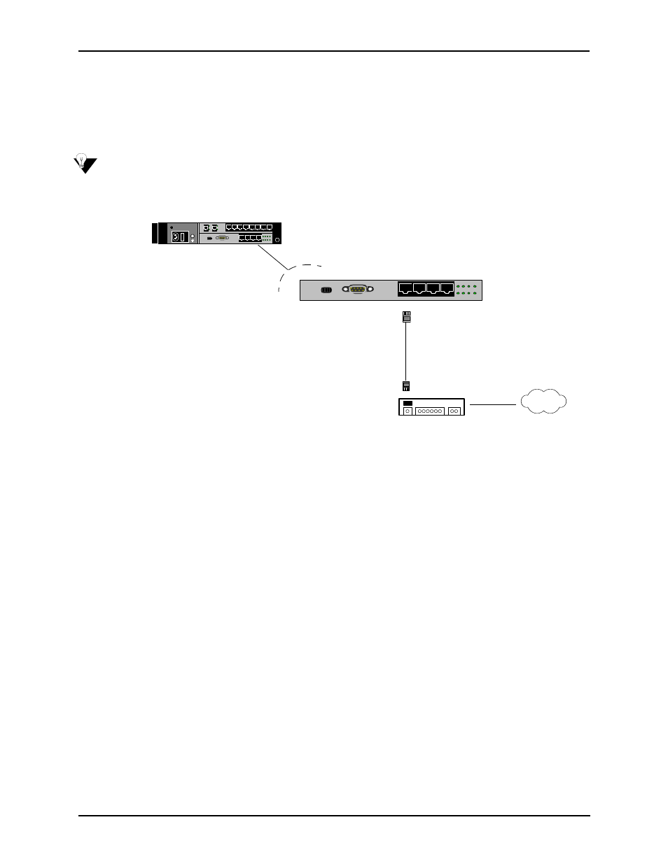 Connect to ethernet lan (with cpu card), Connect to ethernet lan (with cpu card) -8, Figure 3-5 connect to ethernet hub/switch | Ethernet hub/switch chassis rear (ac view), Li nk tx/ r x li nk tx/ r x, Li nk, 12 3 4 of f on, Data network | HP 480-0005-00-15 User Manual | Page 71 / 185