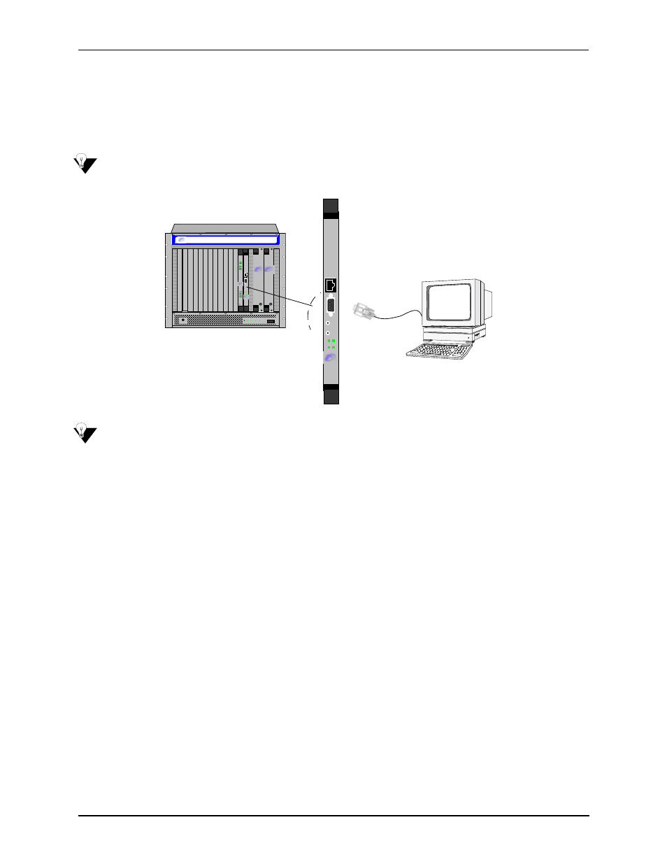 Connect to pc console (with system controller), Connect to pc console (with system controller) -9, Figure 3-6 connect to pc com | HP 480-0005-00-15 User Manual | Page 72 / 185