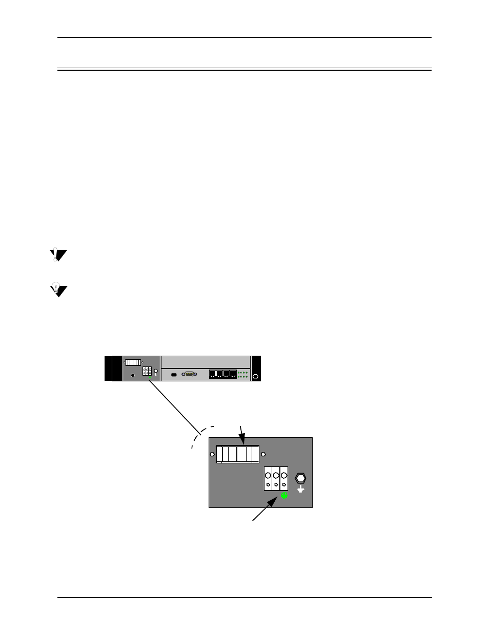 Power requirements, Material requirements, Connect power | Power requirements -14, Material requirements -14, Connect power -14, Connect power warning, Figure 3-13 dc circuit breaker and power inlet, Circuit breaker power inlet chassis rear, Max 5.0 mm | HP 480-0005-00-15 User Manual | Page 77 / 185