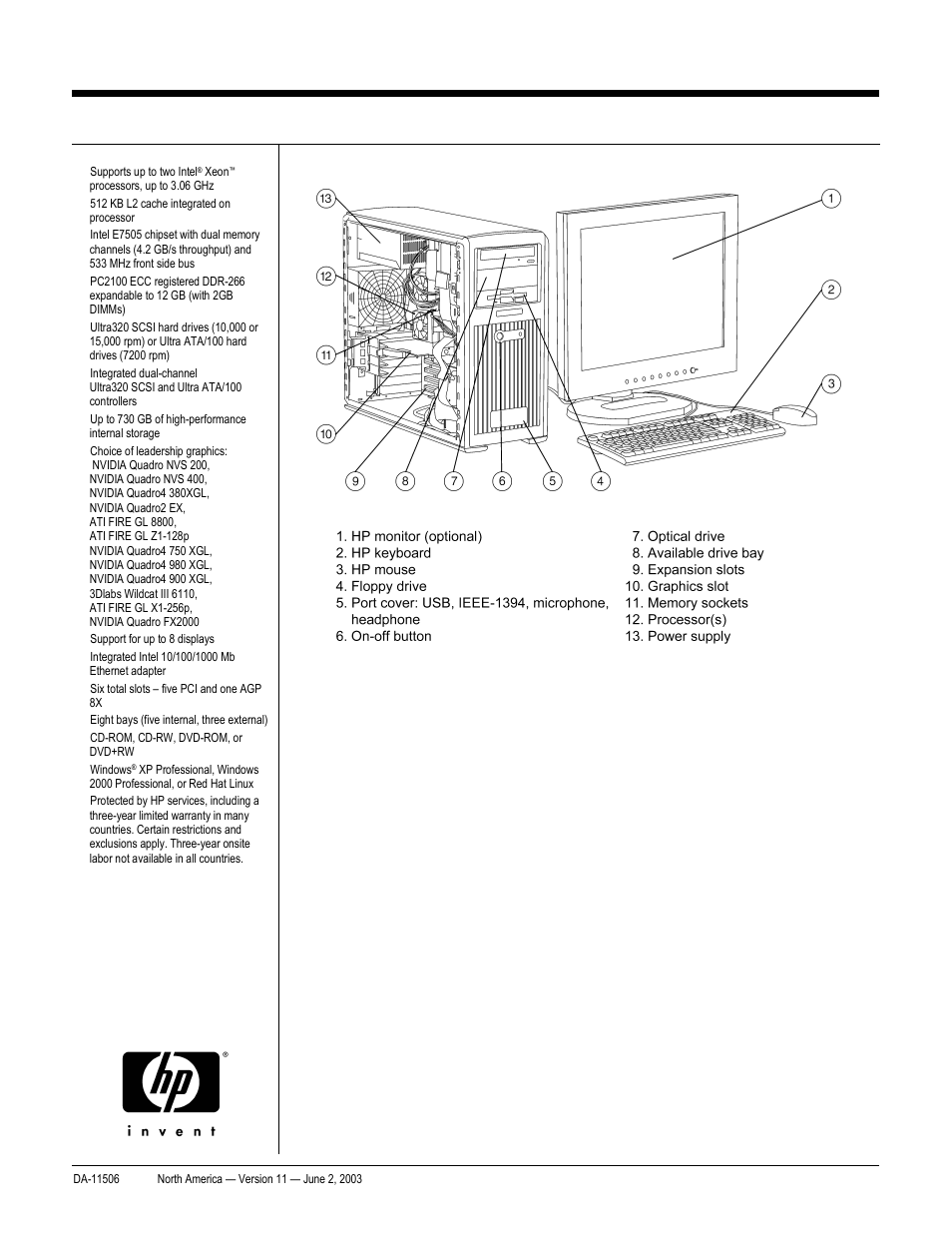 HP xw8000 User Manual | 69 pages