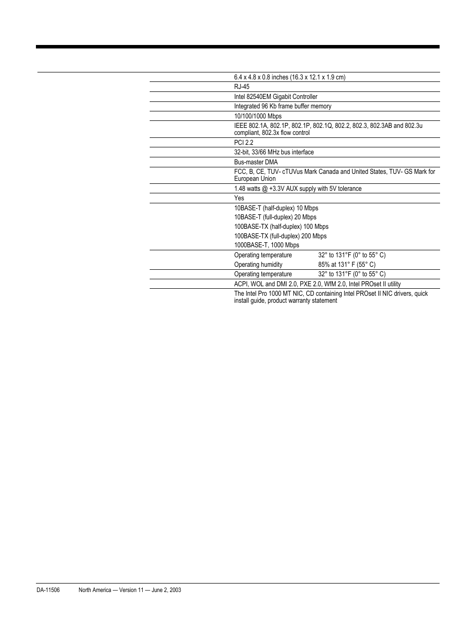Quickspecs, Technical specifications, Hp workstation xw8000 | HP xw8000 User Manual | Page 38 / 69