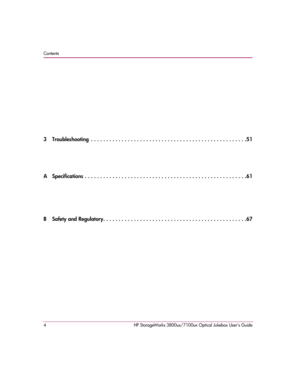 HP StorageWorks 7100ux User Manual | Page 4 / 82