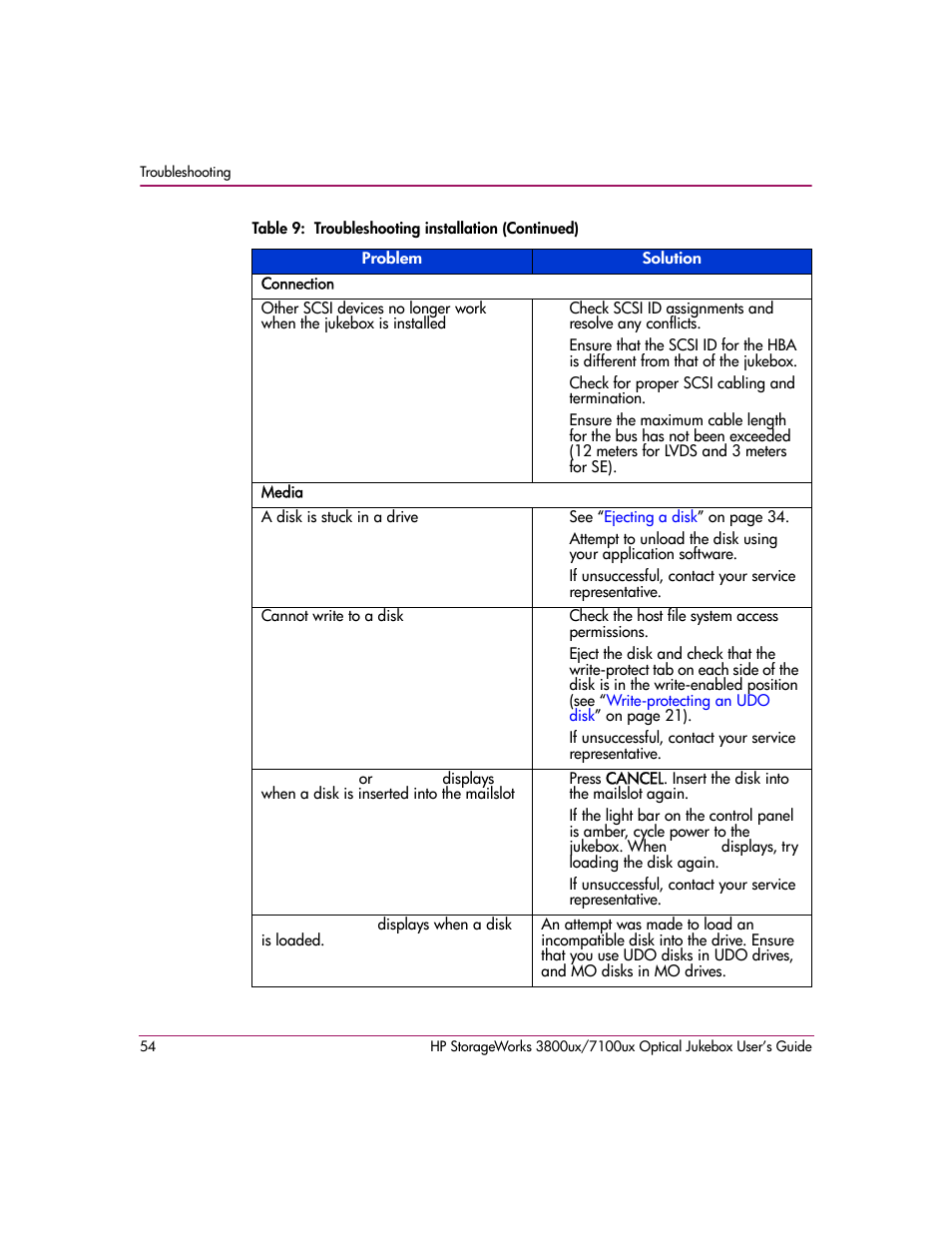 HP StorageWorks 7100ux User Manual | Page 54 / 82
