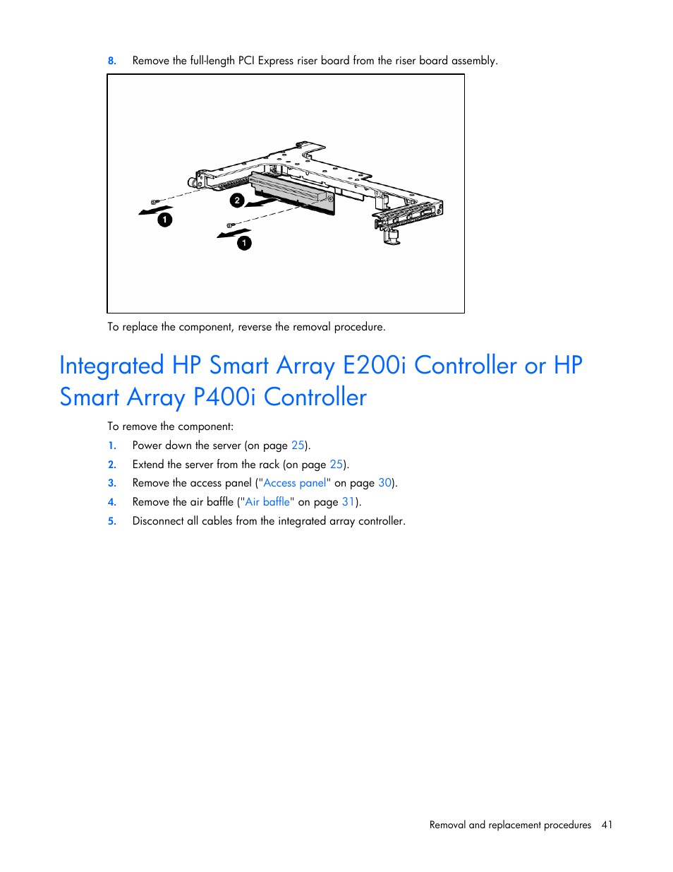 HP DL365 User Manual | Page 41 / 85