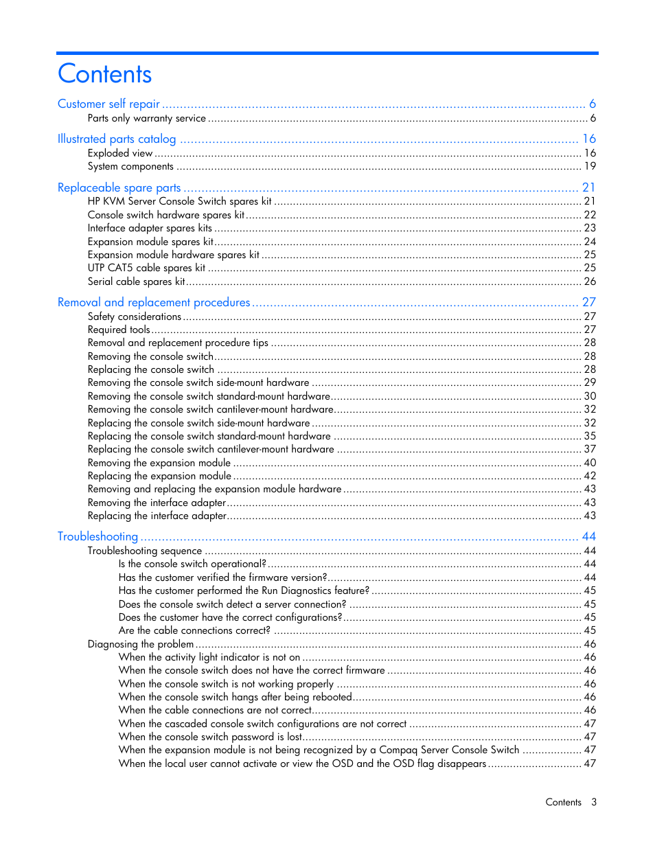 HP 339820-002 User Manual | Page 3 / 78