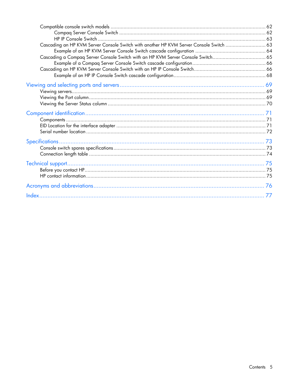 HP 339820-002 User Manual | Page 5 / 78