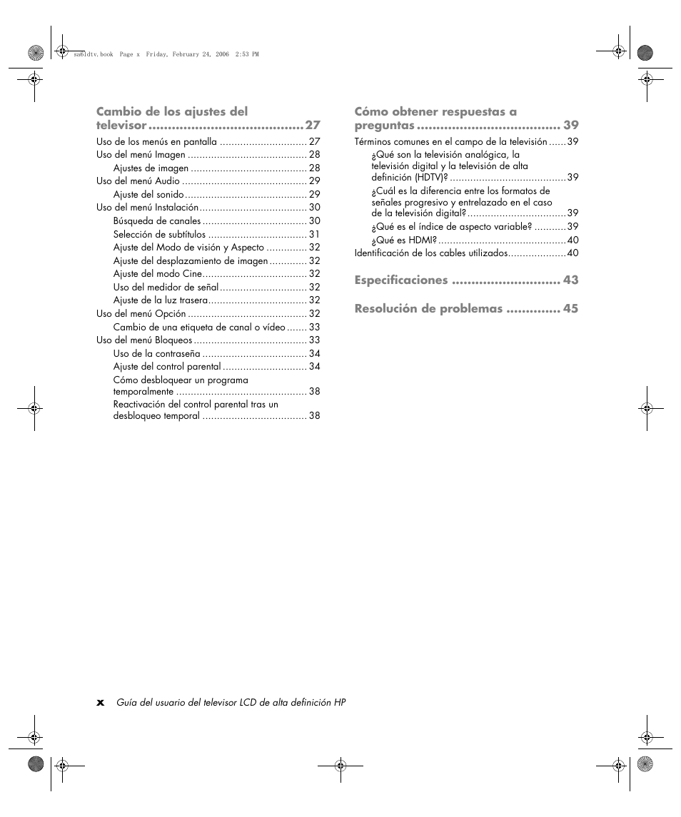 HP LC3260N User Manual | Page 126 / 174