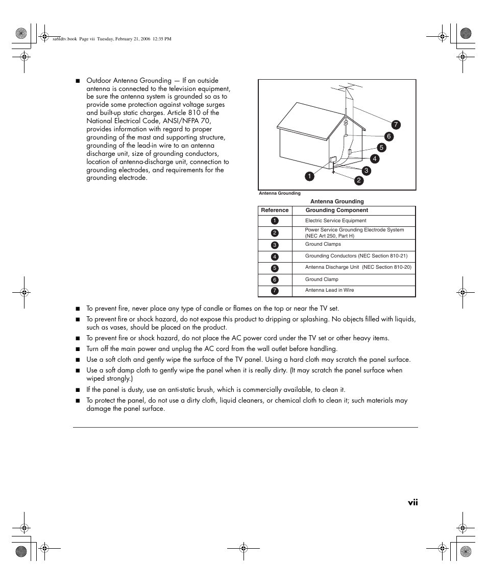 HP LC3260N User Manual | Page 7 / 174