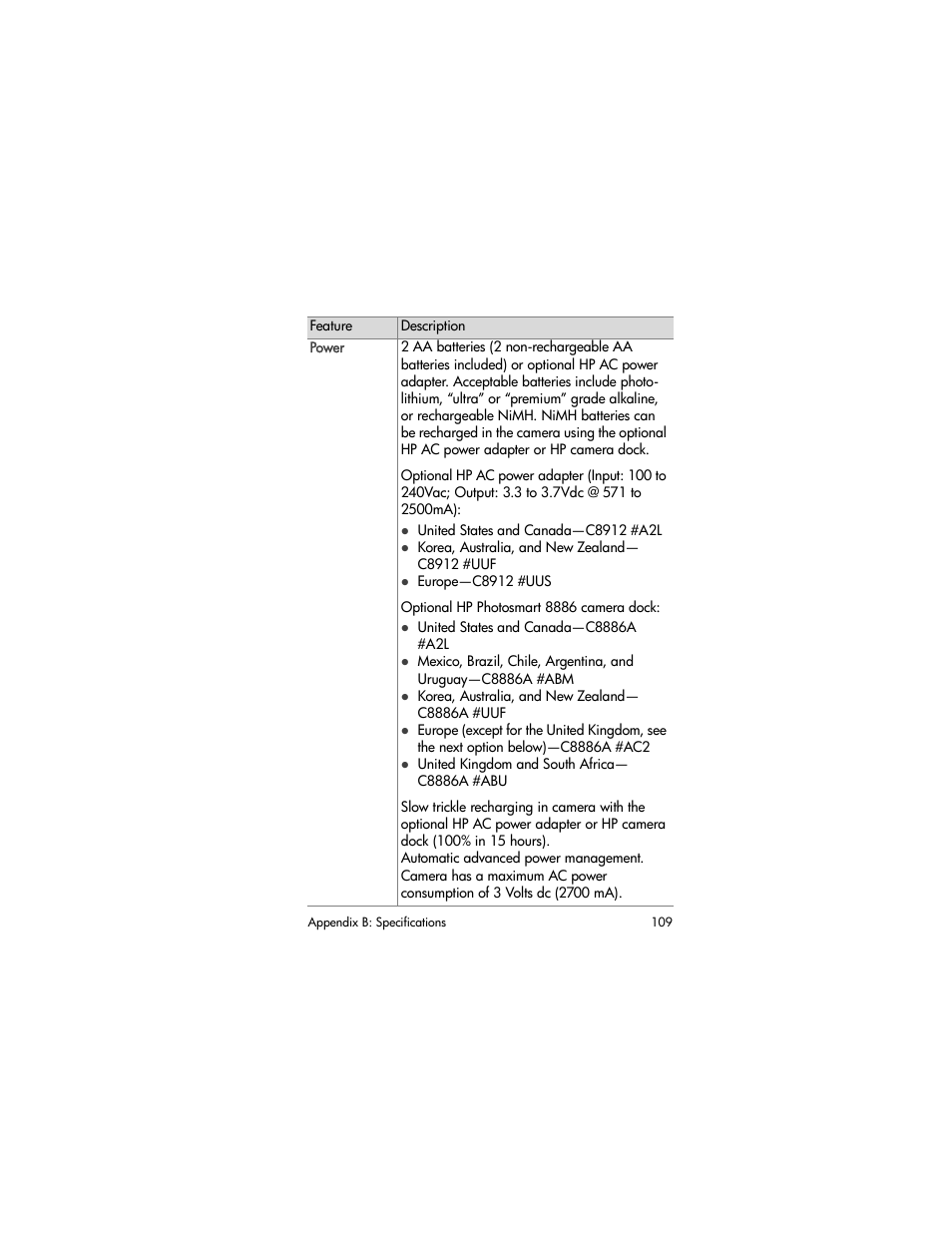 HP 930 User Manual | Page 109 / 118