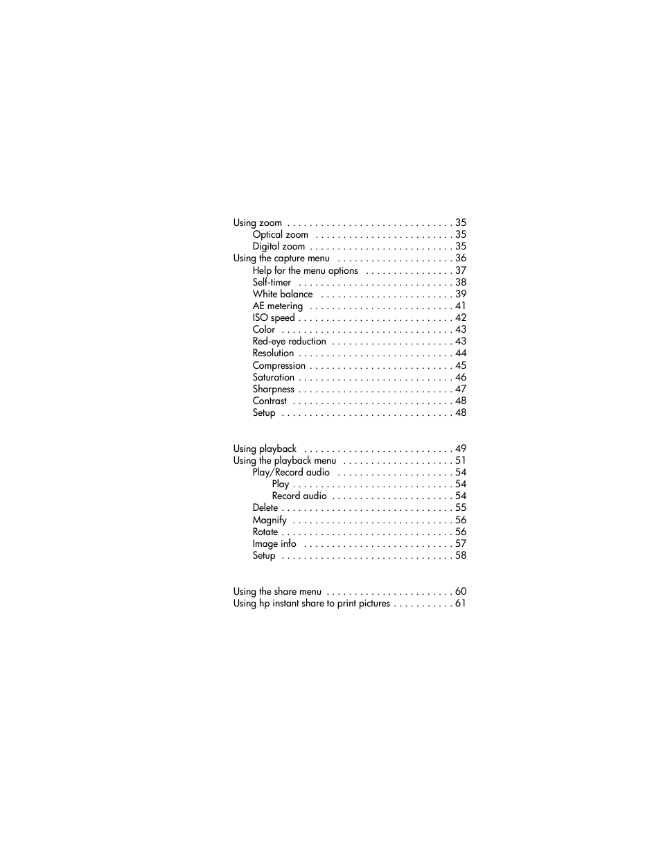 HP 930 User Manual | Page 5 / 118