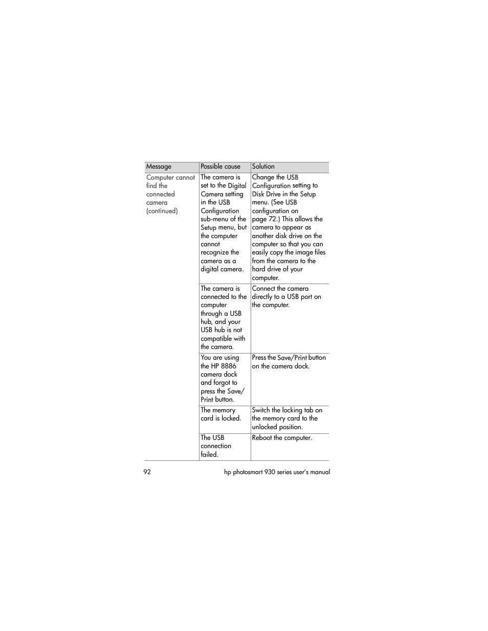 HP 930 User Manual | Page 92 / 118