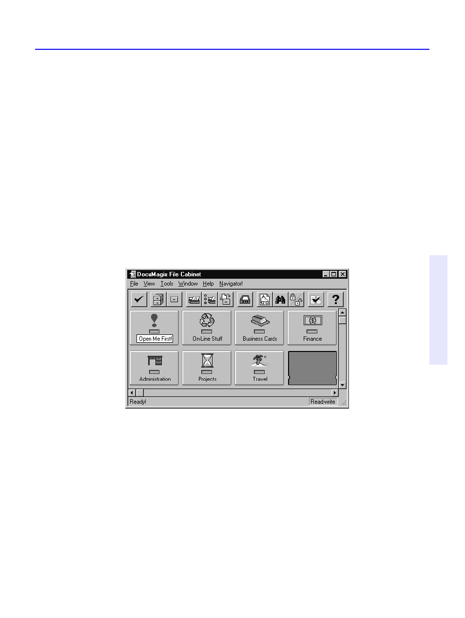 Creating customized drawers and folders | HP C4380-90100 User Manual | Page 127 / 188