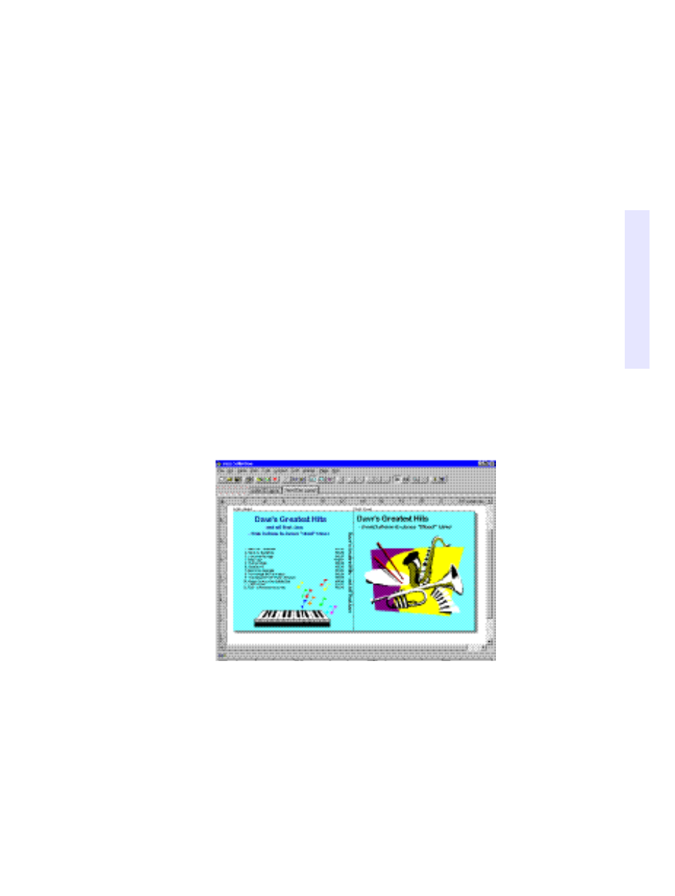 Chapter 7: making inserts and labels | HP C4380-90100 User Manual | Page 59 / 188