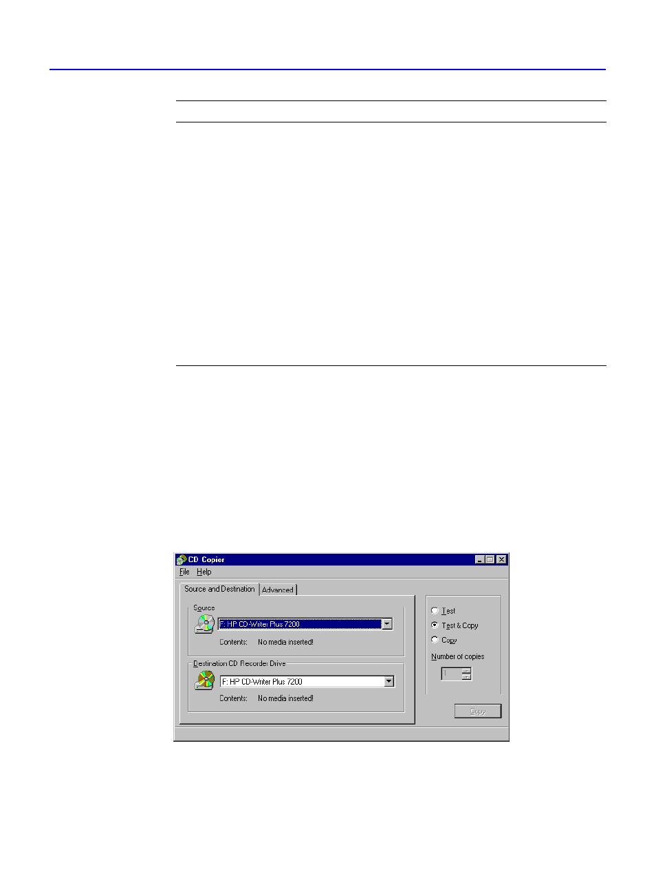 Starting cd copier | HP C4380-90100 User Manual | Page 68 / 188