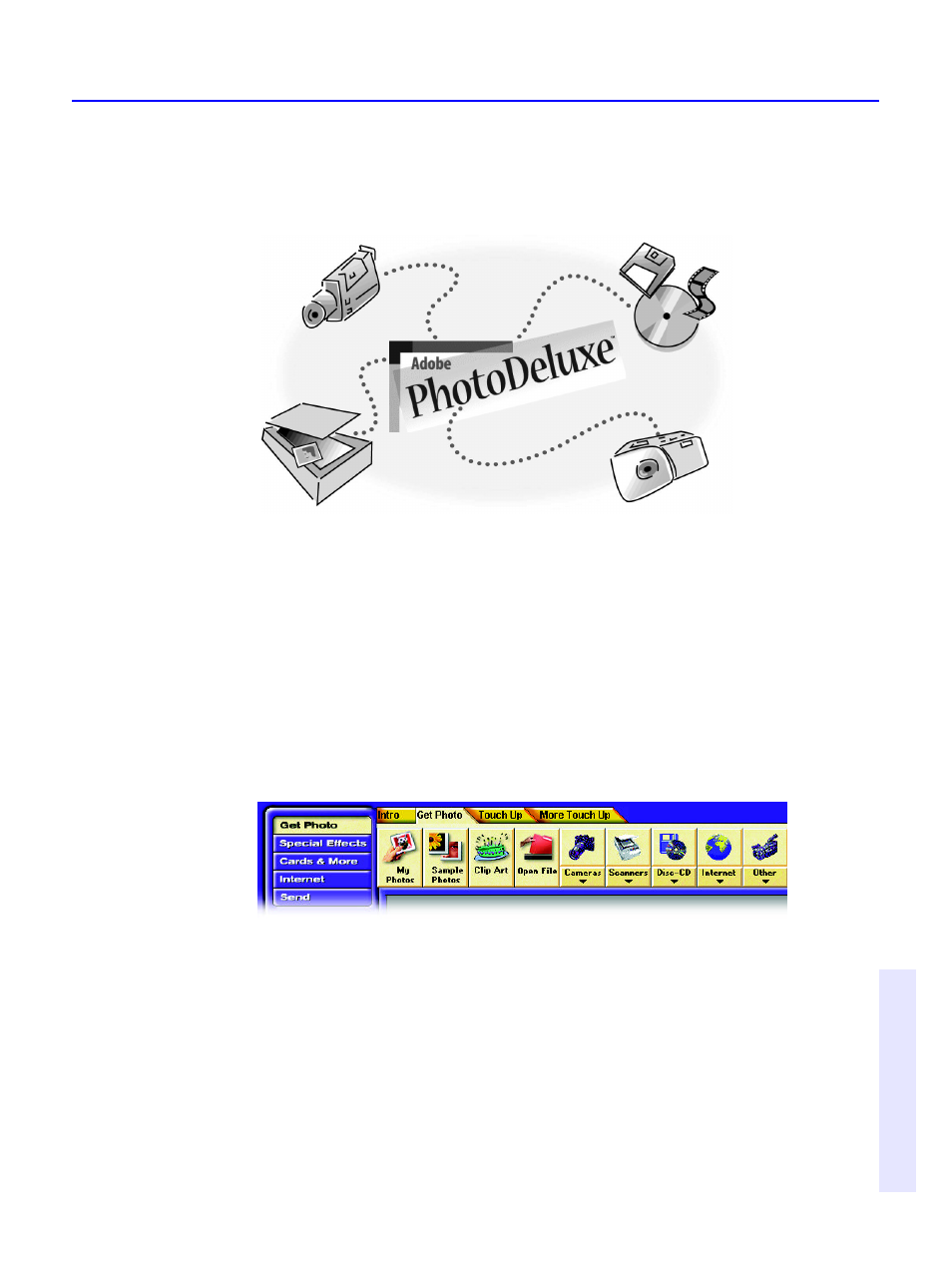 Using the get photo button | HP C4380-90100 User Manual | Page 89 / 188