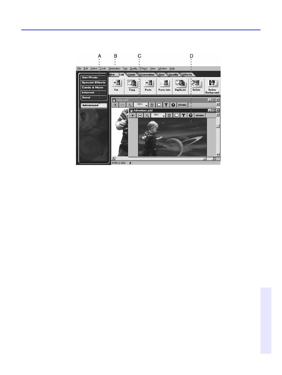 Marking areas with selection tools | HP C4380-90100 User Manual | Page 99 / 188