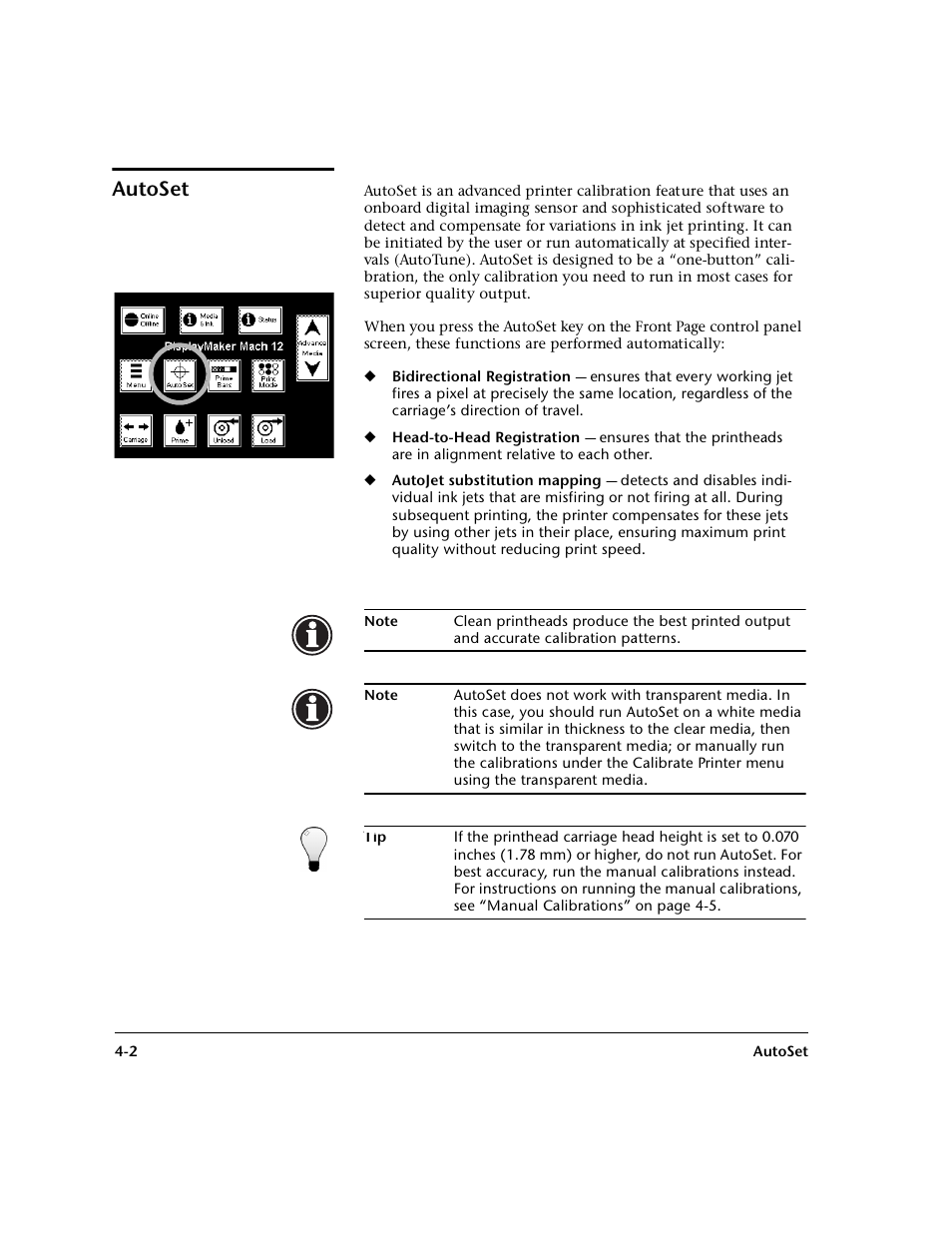 Autoset | HP 0706124 REV B User Manual | Page 90 / 150