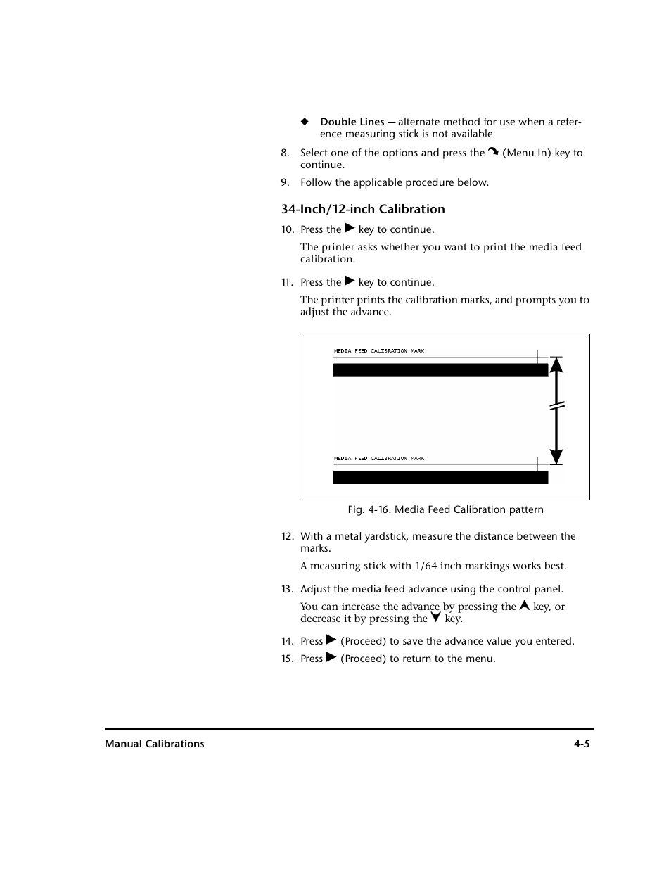 Inch/12-inch calibration | HP 0706124 REV B User Manual | Page 93 / 150