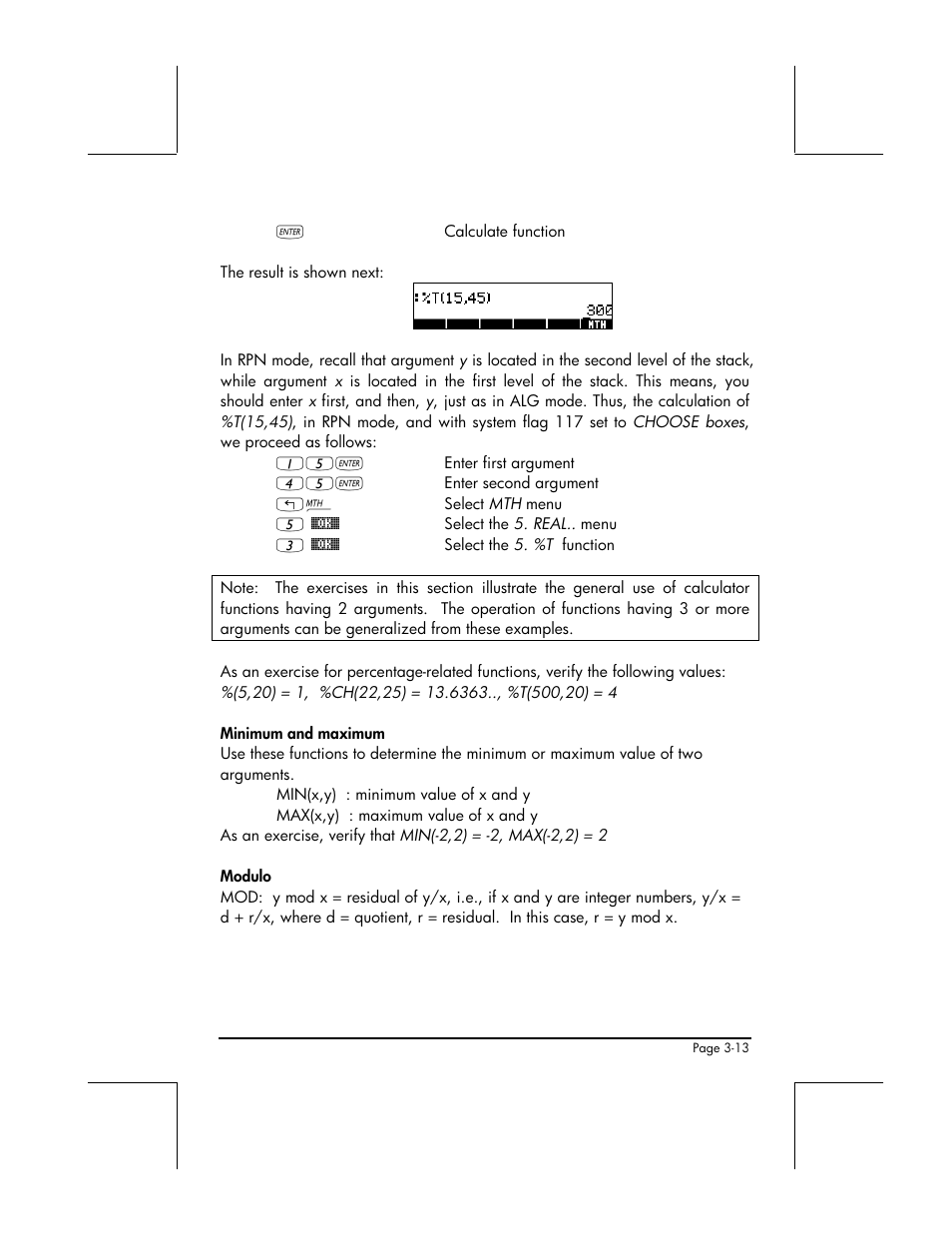 HP 48gII User Manual | Page 138 / 864