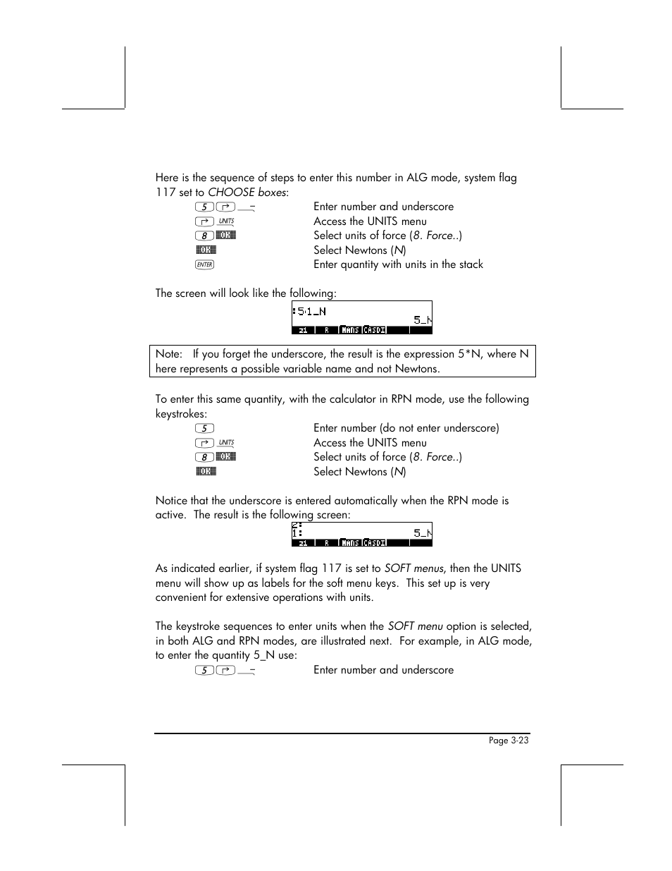 HP 48gII User Manual | Page 148 / 864