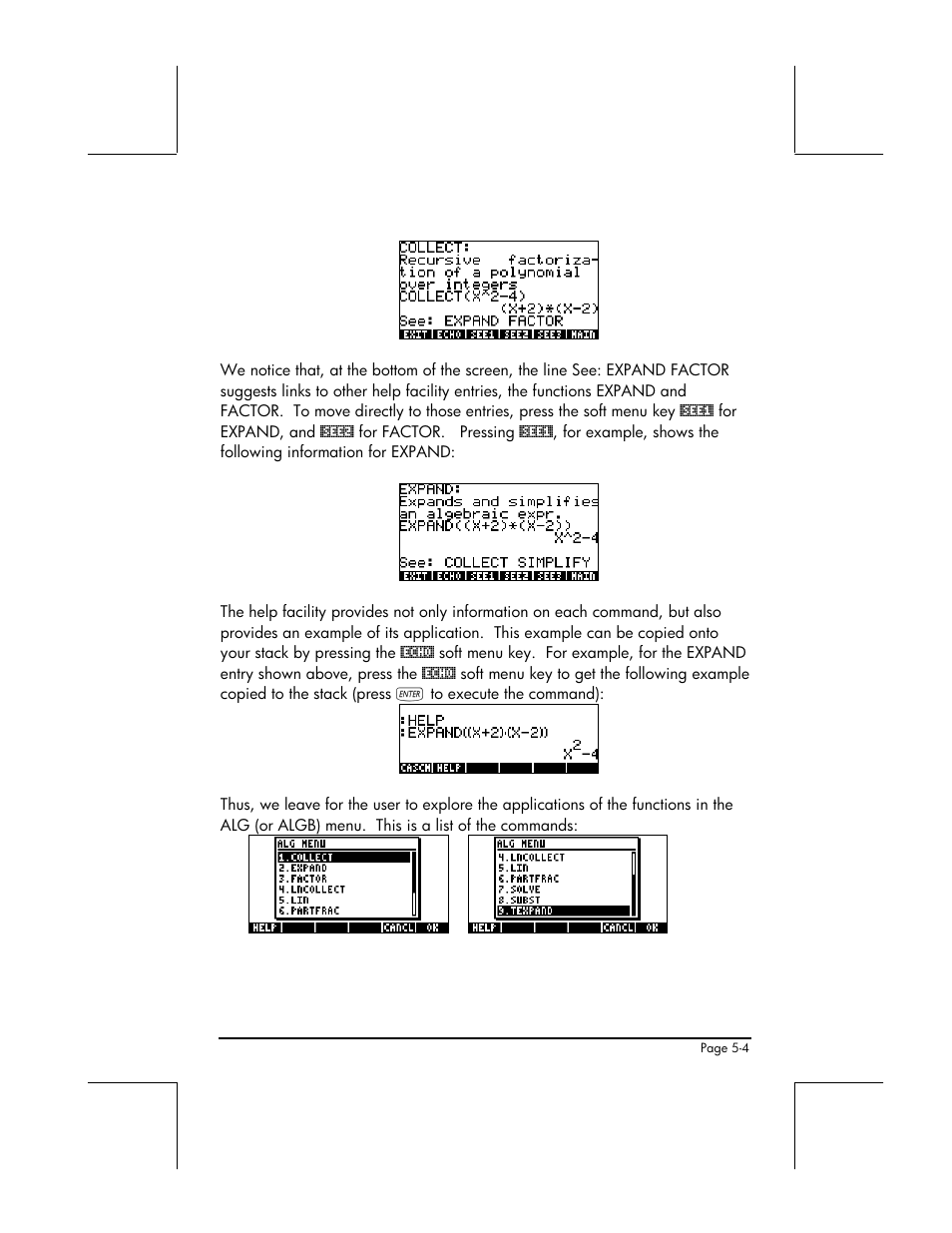 HP 48gII User Manual | Page 175 / 864