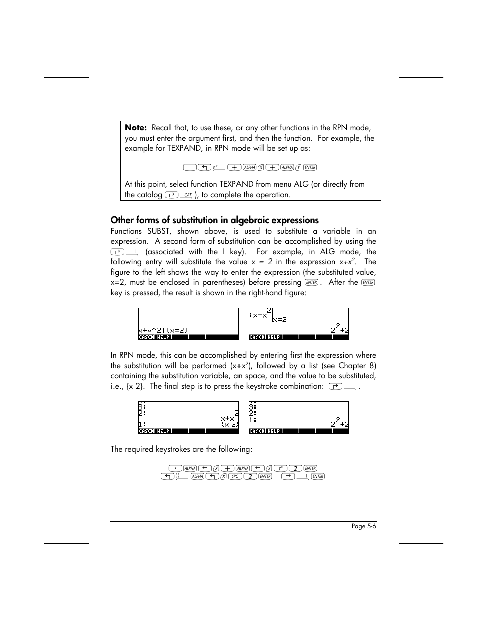 HP 48gII User Manual | Page 177 / 864