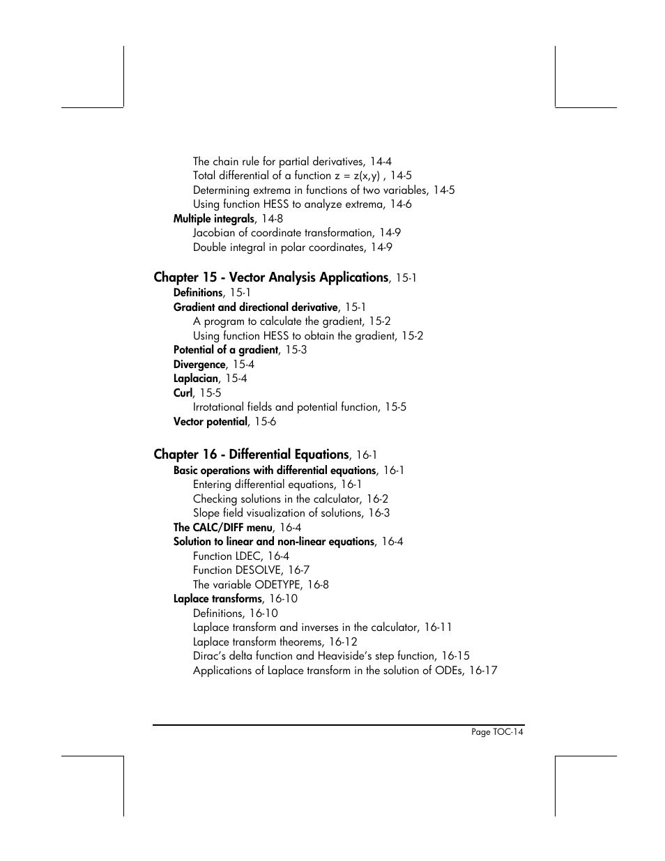 HP 48gII User Manual | Page 18 / 864
