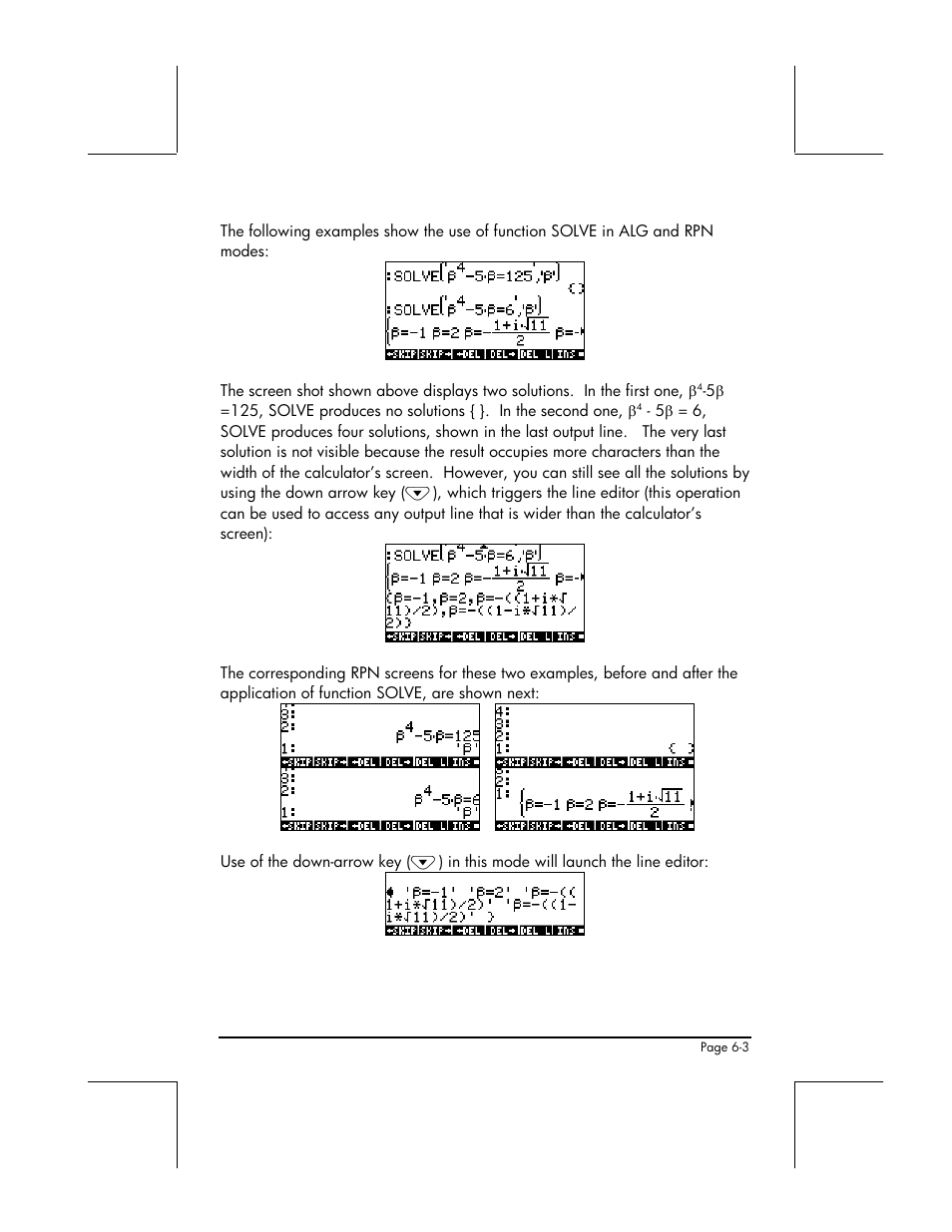 HP 48gII User Manual | Page 204 / 864