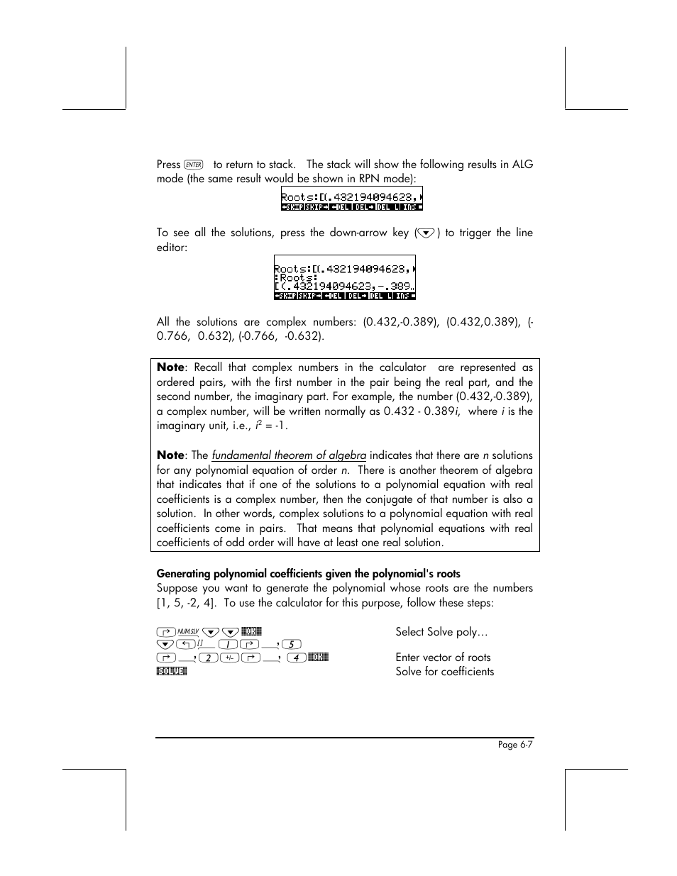 HP 48gII User Manual | Page 208 / 864