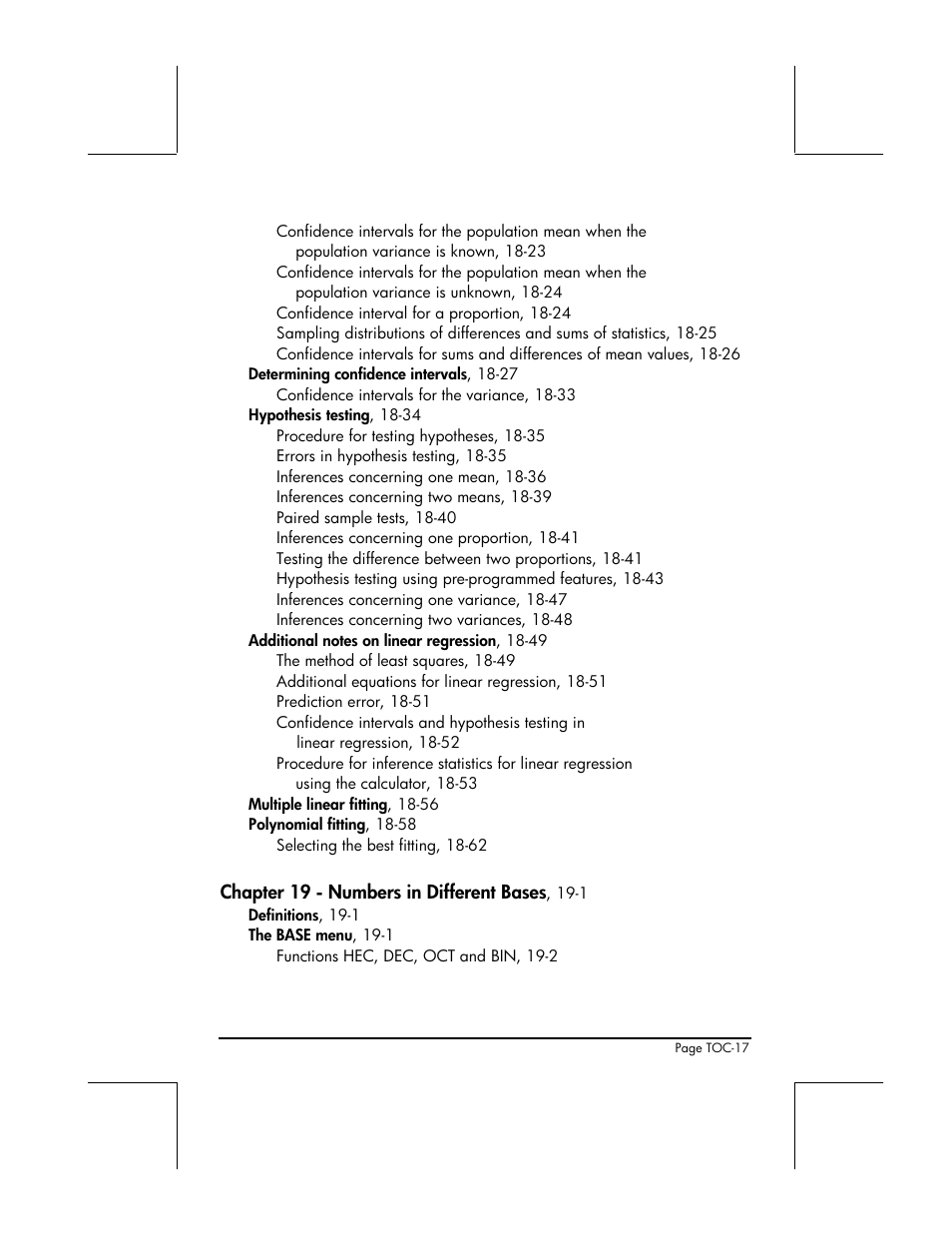 HP 48gII User Manual | Page 21 / 864